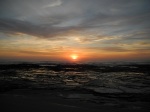 Sonnenaufgang überm Meer